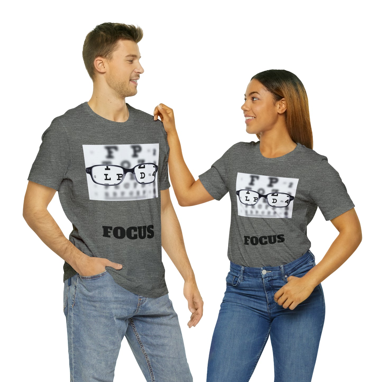 Unisex Jersey Short Sleeve Tee-FOCUS