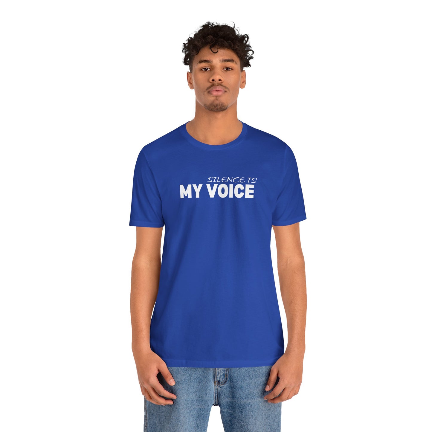 Unisex Jersey Short Sleeve--SILENCE IS MY VOICE