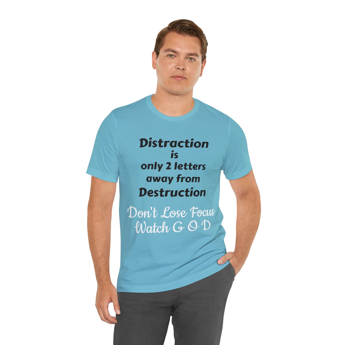 Unisex Jersey Short Sleeve-Distraction-Destruction