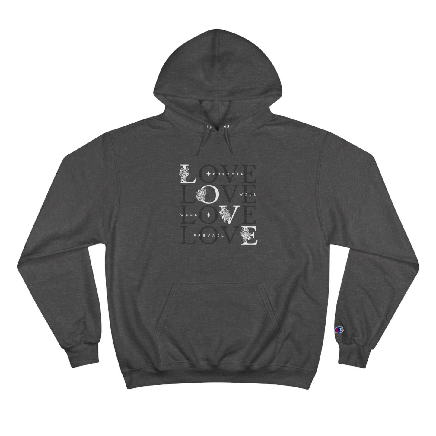 Women's Champion Hoodie-LOVE