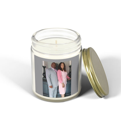 Scented Candles, Coconut Apricot Wax (4oz, 9oz)-COVIN'S CANDLES