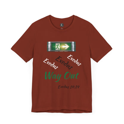 Unisex Jersey Short Sleeve-Exodus Way Out
