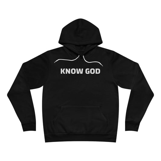 Suggest to SIZE DOWN-FYI-Every color hoodie includes white drawstrings-Know God Hoodie — Minimalist Faith Pullover