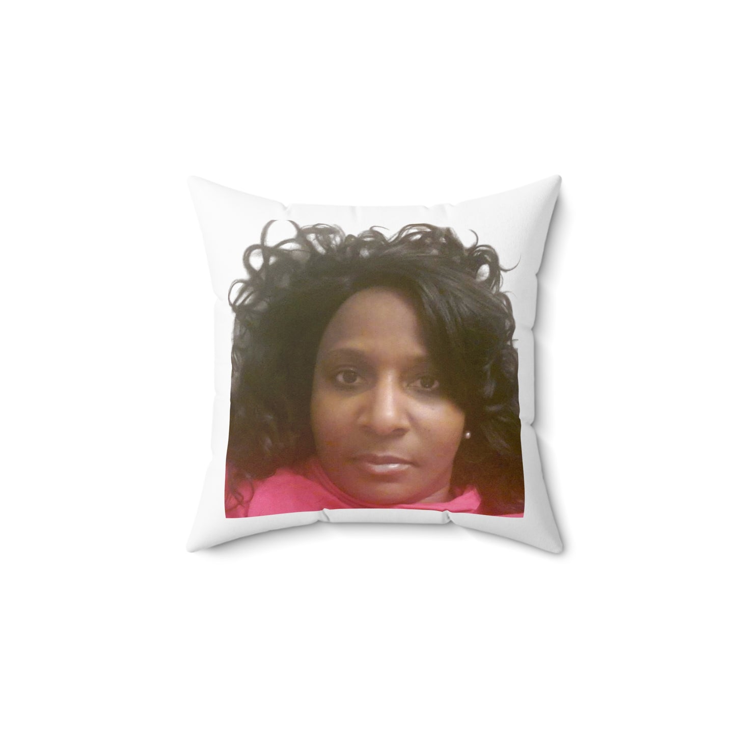 Faux Suede Square Pillow-BF