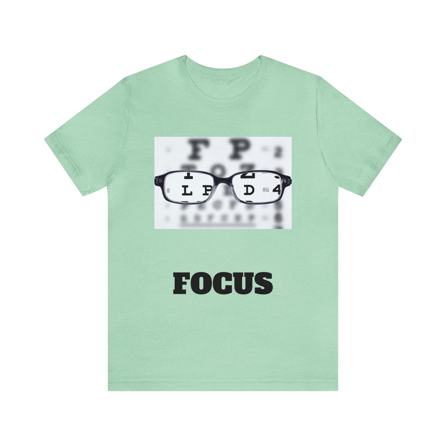 Unisex Jersey Short Sleeve Tee-FOCUS