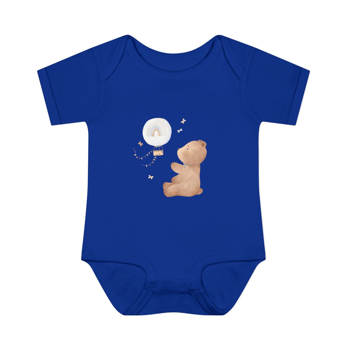 Infant Baby Rib Bodysuit-Bear Bear
