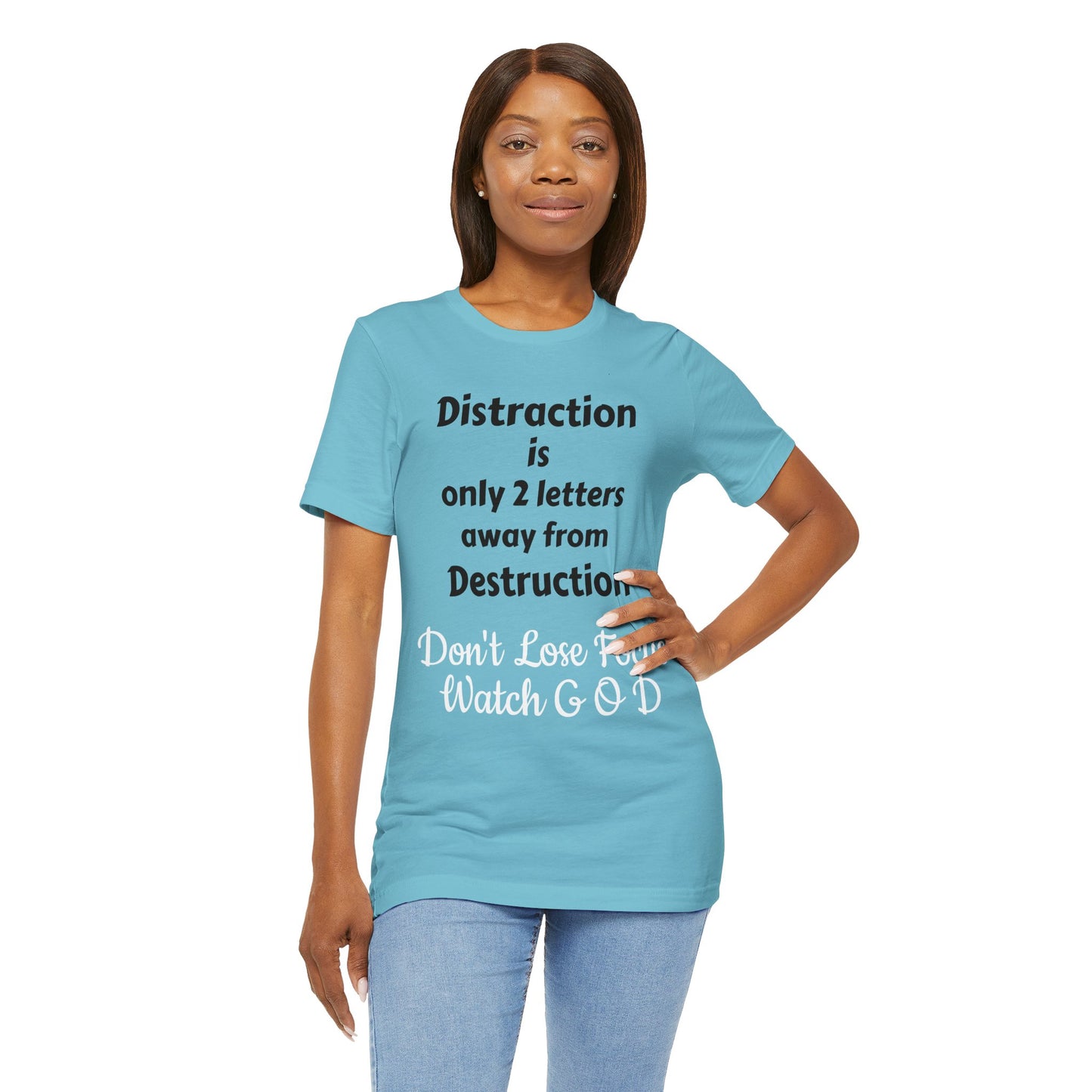 Unisex Jersey Short Sleeve-Distraction-Destruction