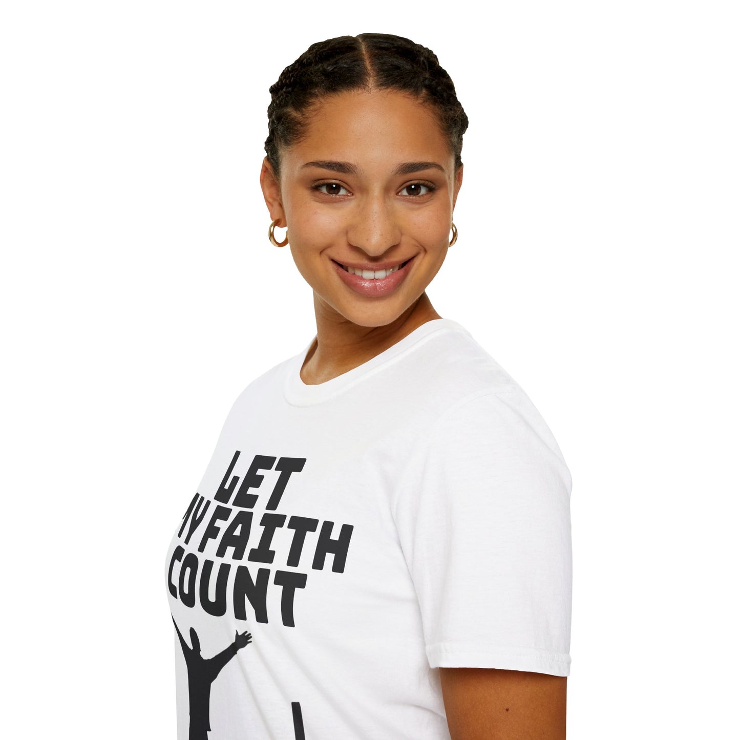 Unisex Softstyle Short Sleeve-Let My Faith Count