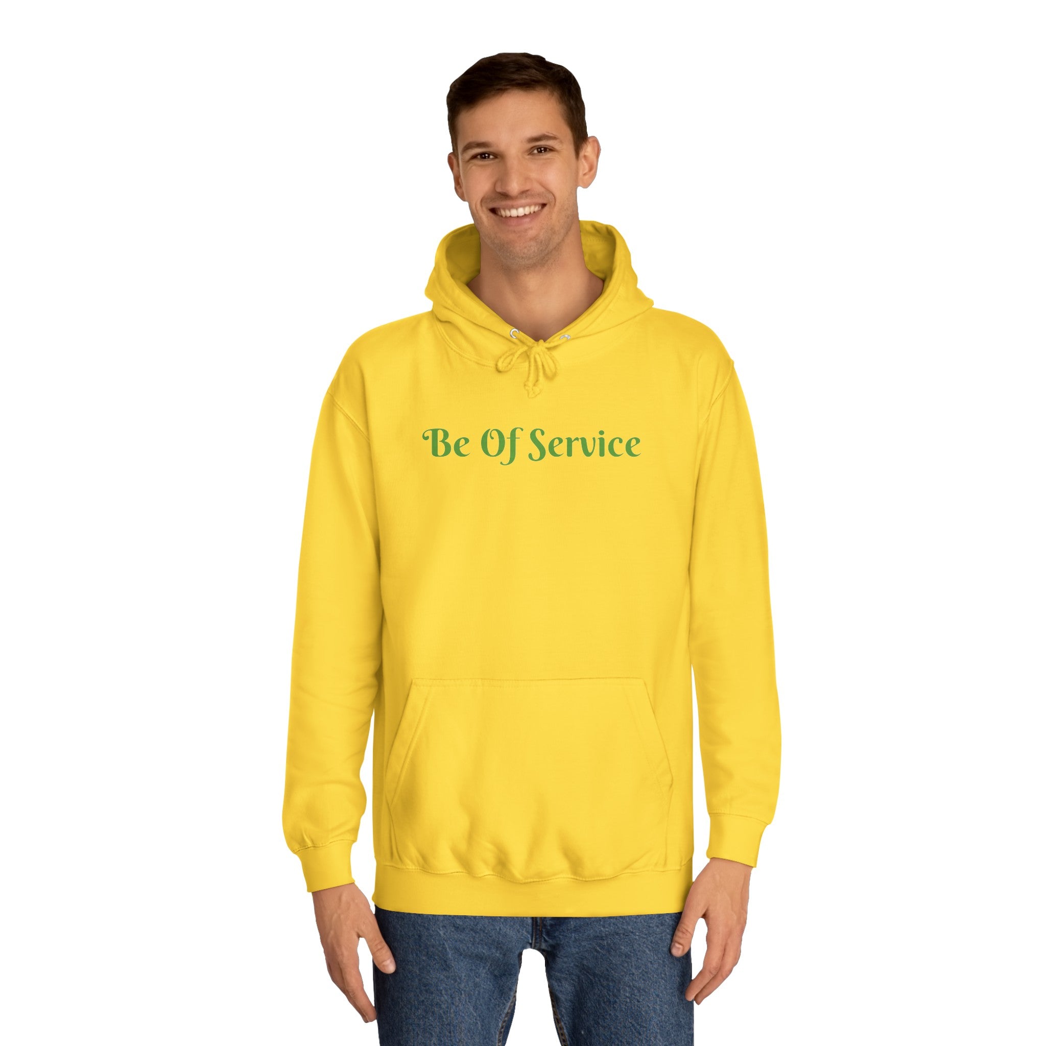 Unisex College Hoodie-Be Of Service