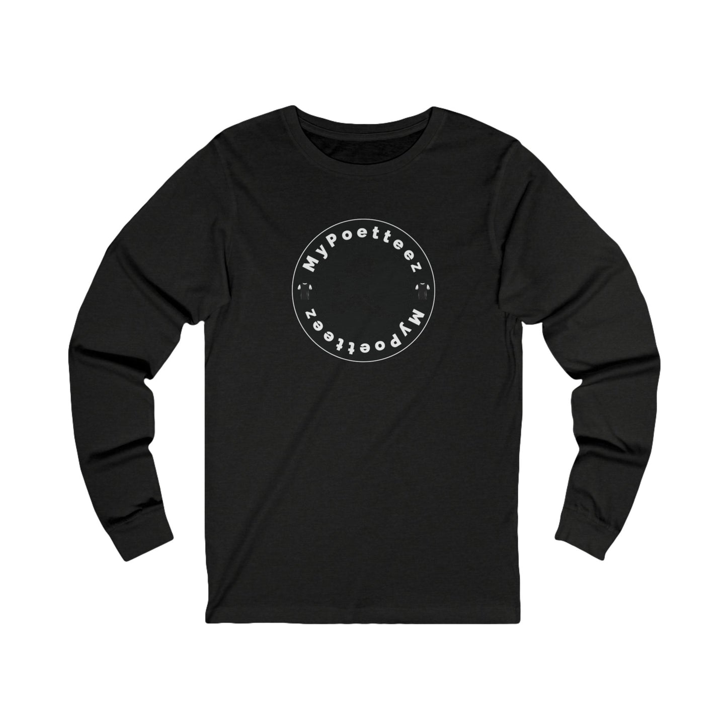 Unisex Jersey Long Sleeve Logo & QR Code