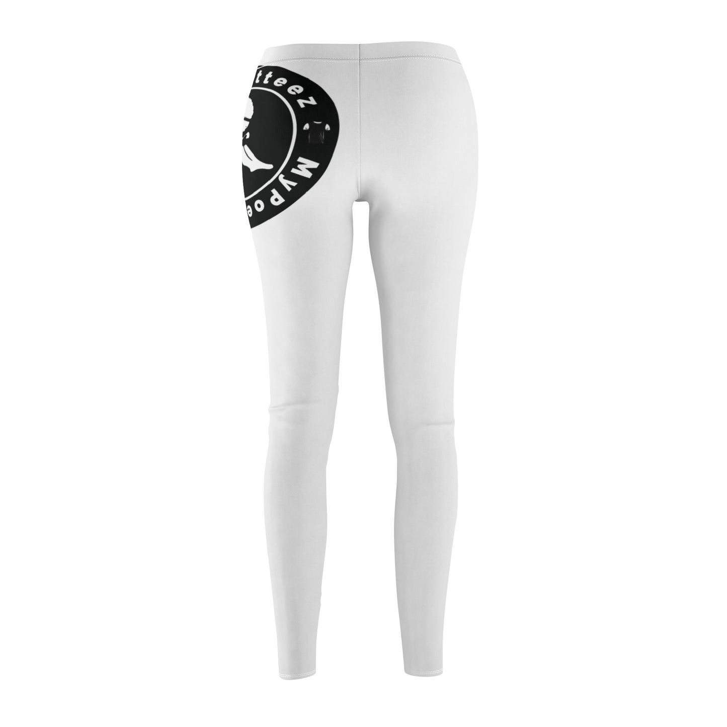 Women's Mid-rise Casual Leggings (AOP)-MyPoetteez
