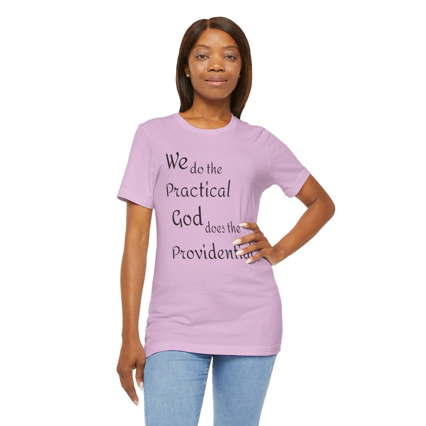 Unisex Jersey Short Sleeve -Practical/Providential