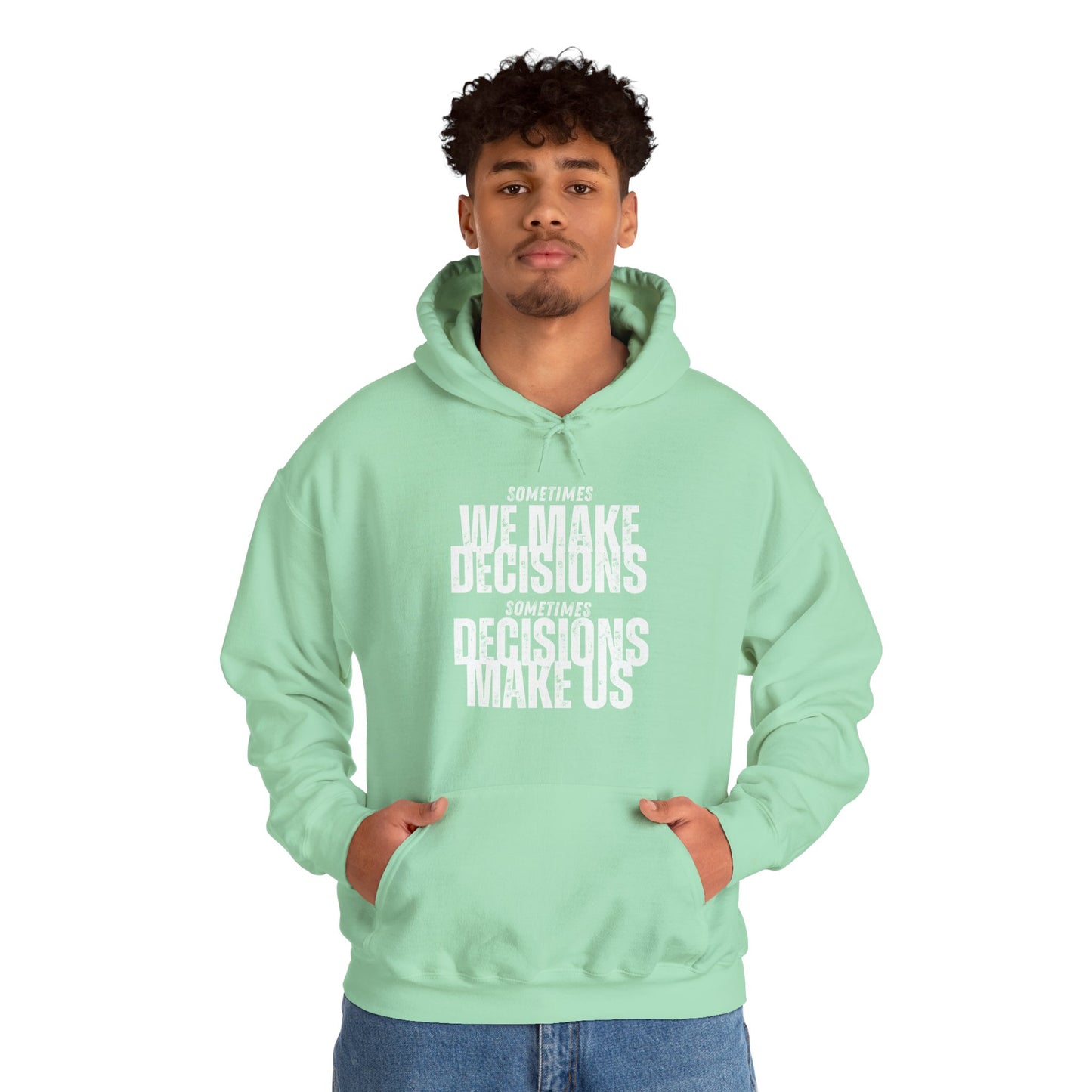 Unisex Heavy Blend(TM) Hooded Sweatshirt-DECISIONS