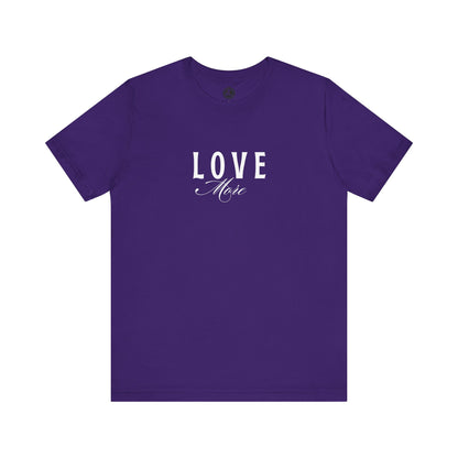 Unisex Jersey Short Sleeve-LOVE More 2