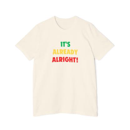 USA-Made Unisex Short-Sleeve Jersey-It's Already Alright