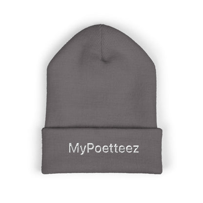 Classic Cuffed Beanie with Embroidered Logo - Cozy Winter Accessory