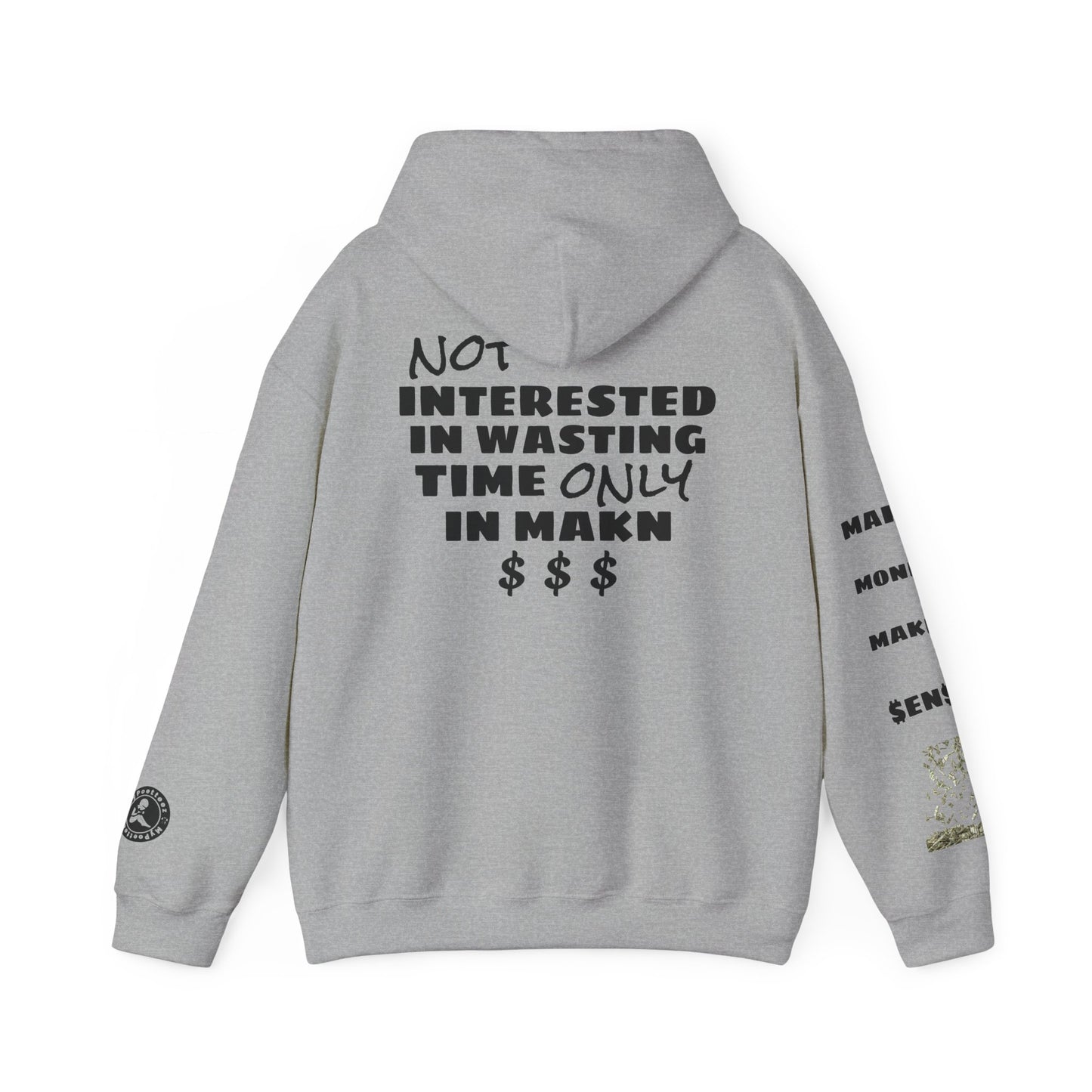 Unisex Heavy Blend™ Hooded Sweatshirt MAKE MONEY-MAKE SENSE