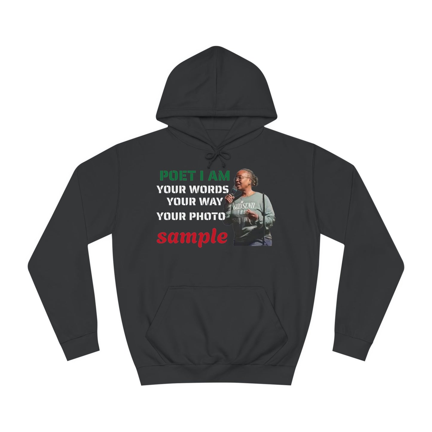 SAMPLE-Unisex College Hoodie-POET I AM