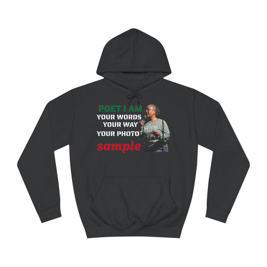 SAMPLE-Unisex College Hoodie-POET I AM