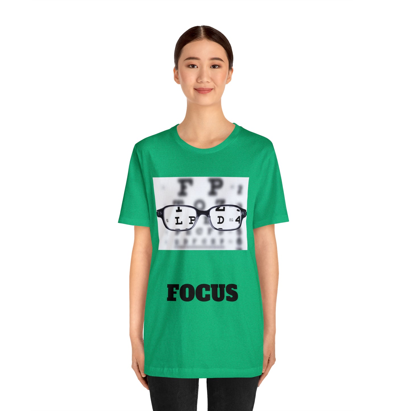 Unisex Jersey Short Sleeve Tee-FOCUS