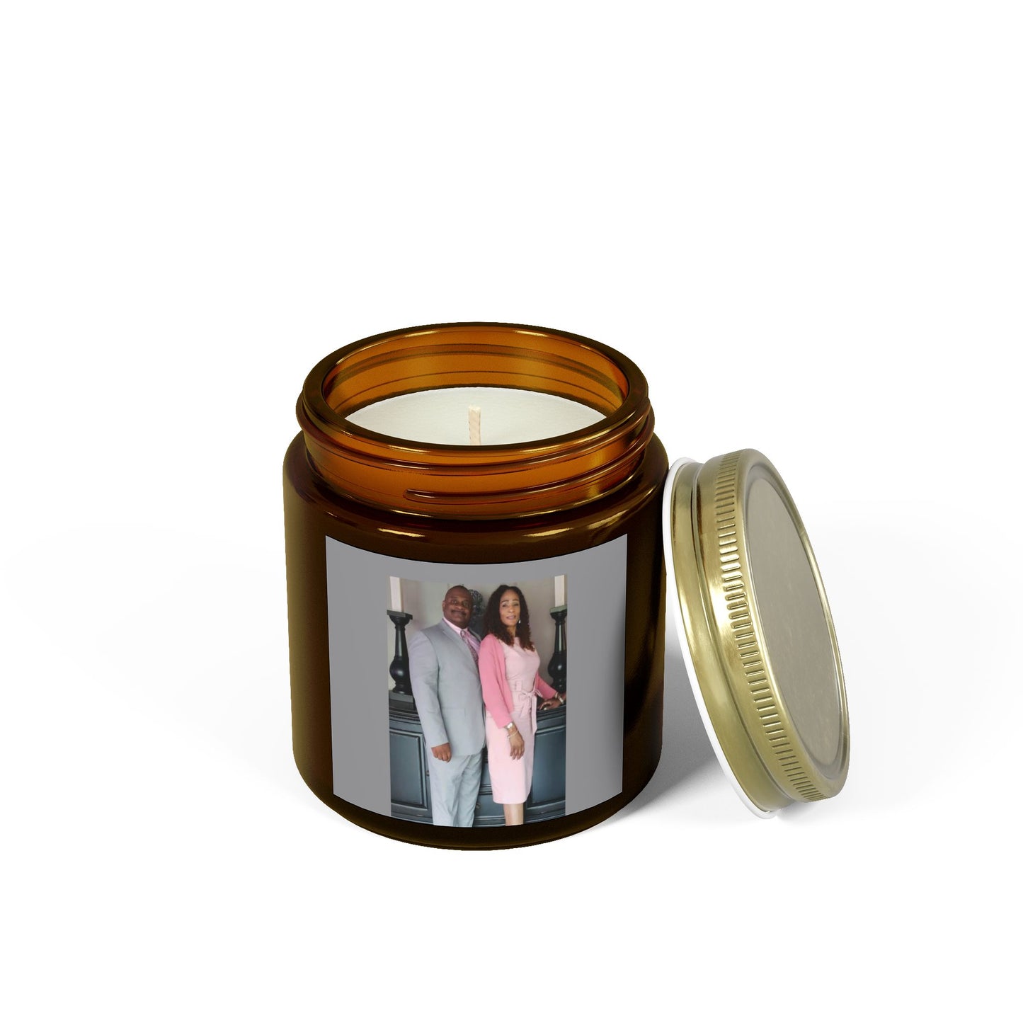 Scented Candles, Coconut Apricot Wax (4oz, 9oz)-COVIN'S CANDLES
