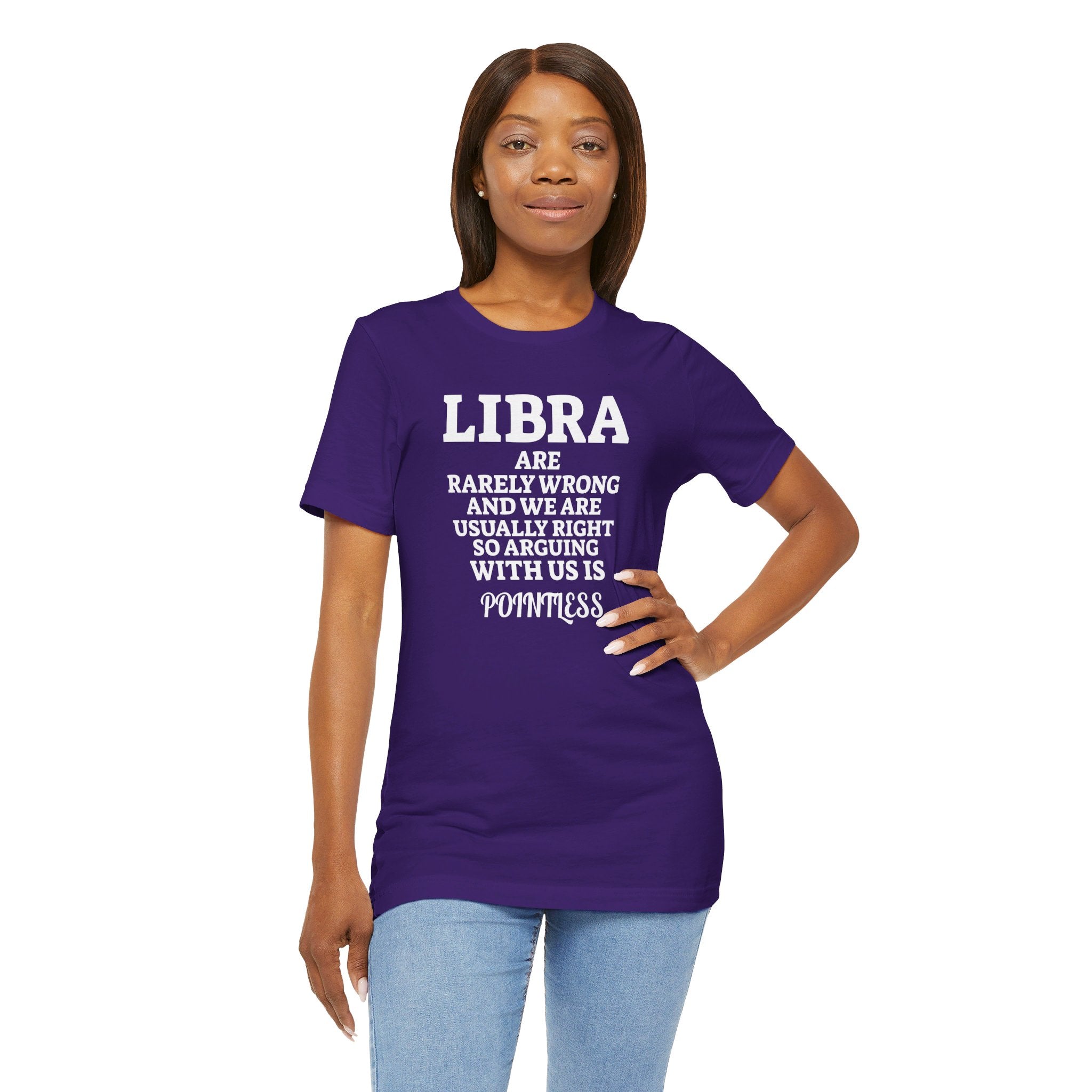 Unisex Jersey Short Sleeve Zodiac-Libra