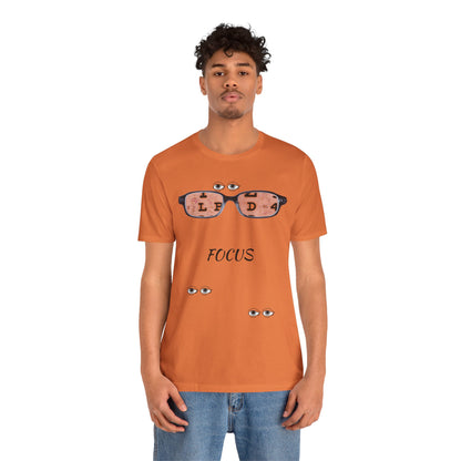 Unisex Jersey Short Sleeve-FOCUS