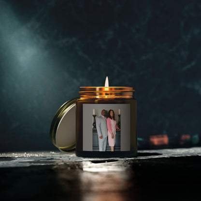 Scented Candles, Coconut Apricot Wax (4oz, 9oz)-COVIN'S CANDLES
