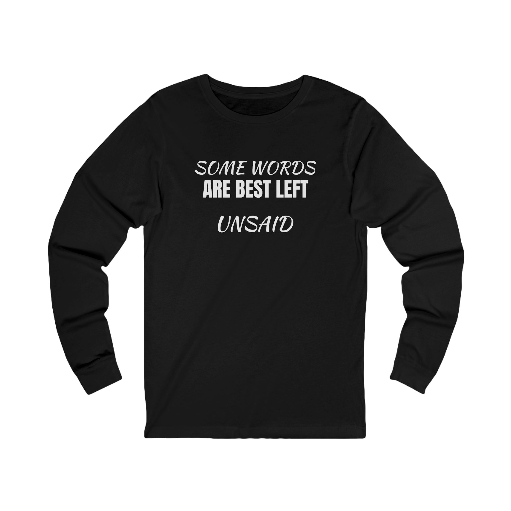 Unisex Jersey Long Sleeve-THE UNSAID