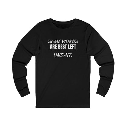 Unisex Jersey Long Sleeve-THE UNSAID