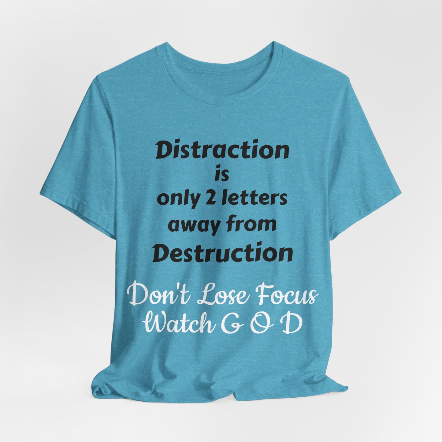 Unisex Jersey Short Sleeve-Distraction-Destruction