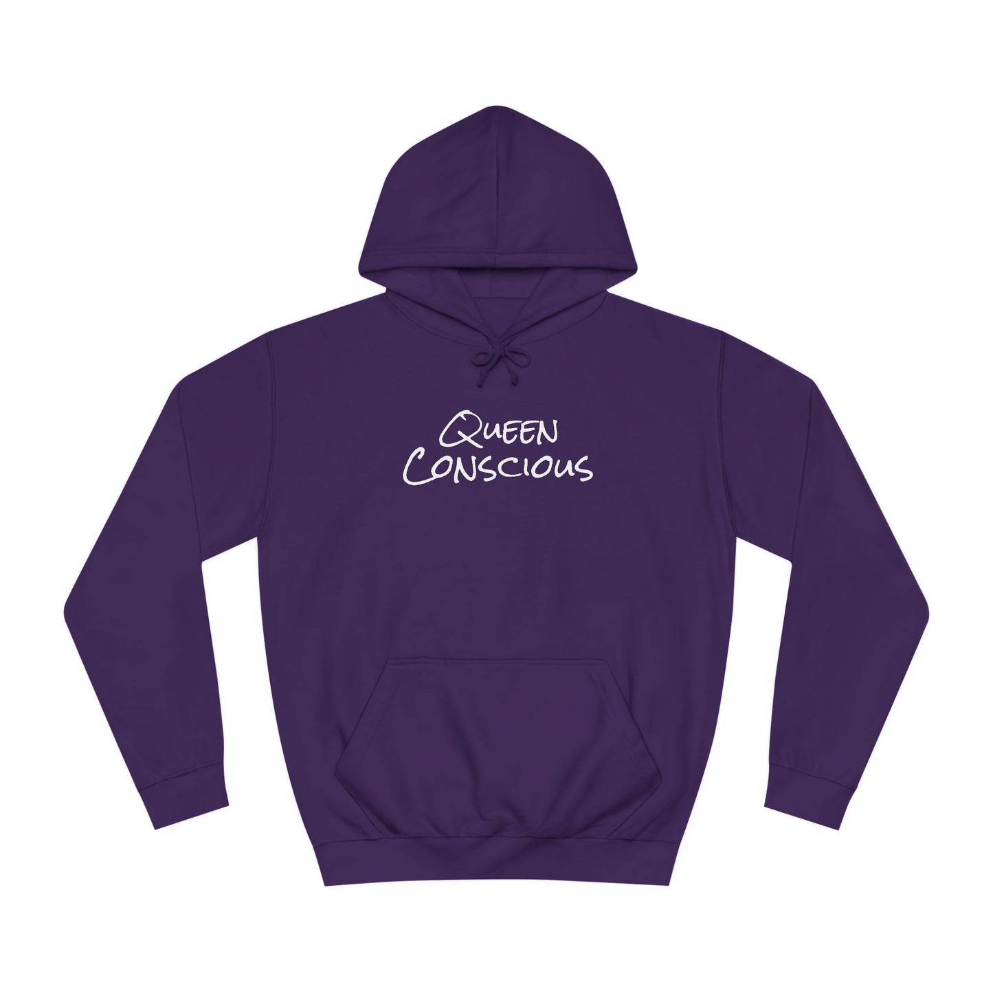 Unisex College Hoodie- Queen Conscious