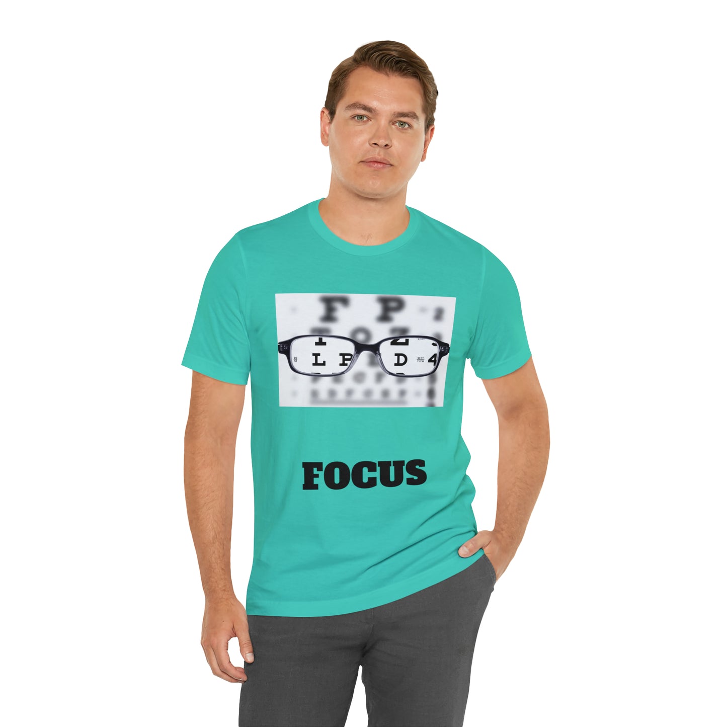 Unisex Jersey Short Sleeve Tee-FOCUS