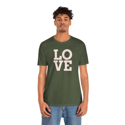 Unisex Jersey Short Sleeve-LOVE