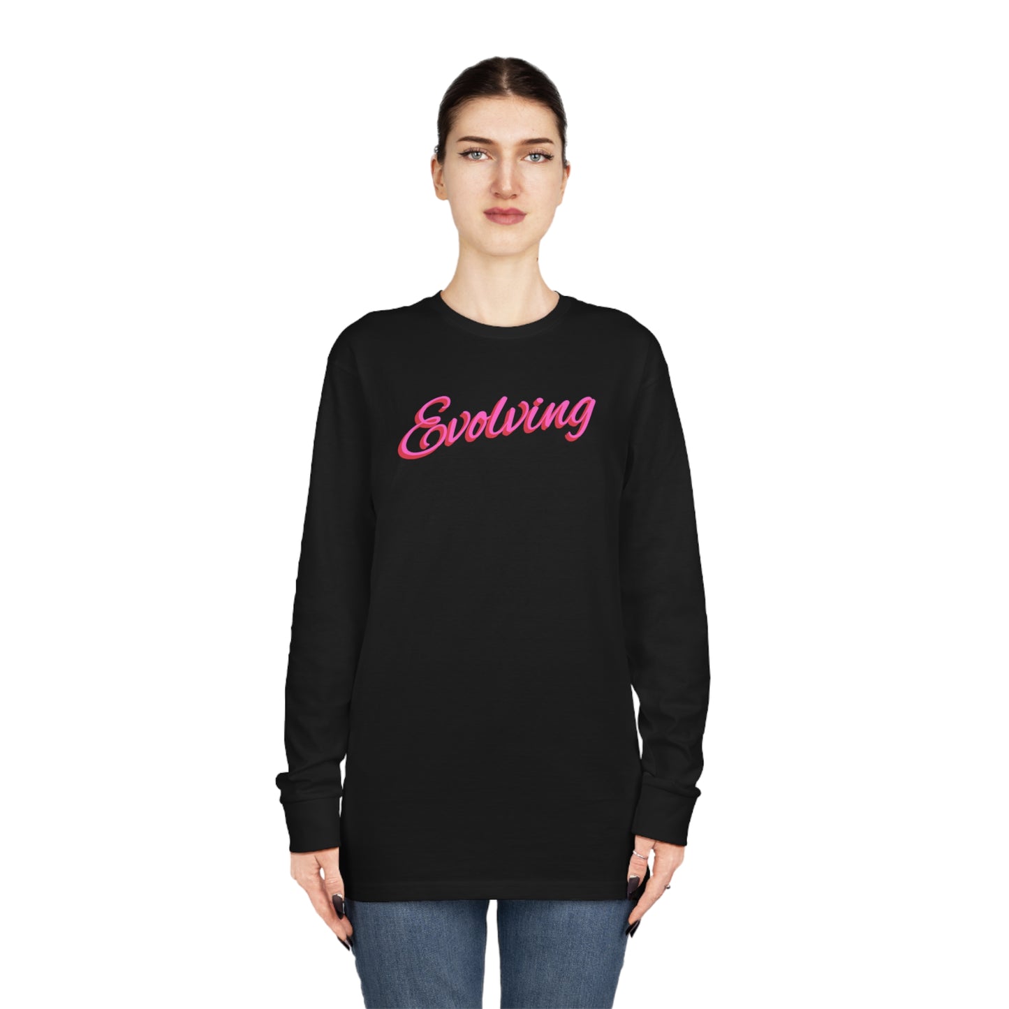 Women's Long Sleeve Crewneck-Evolving