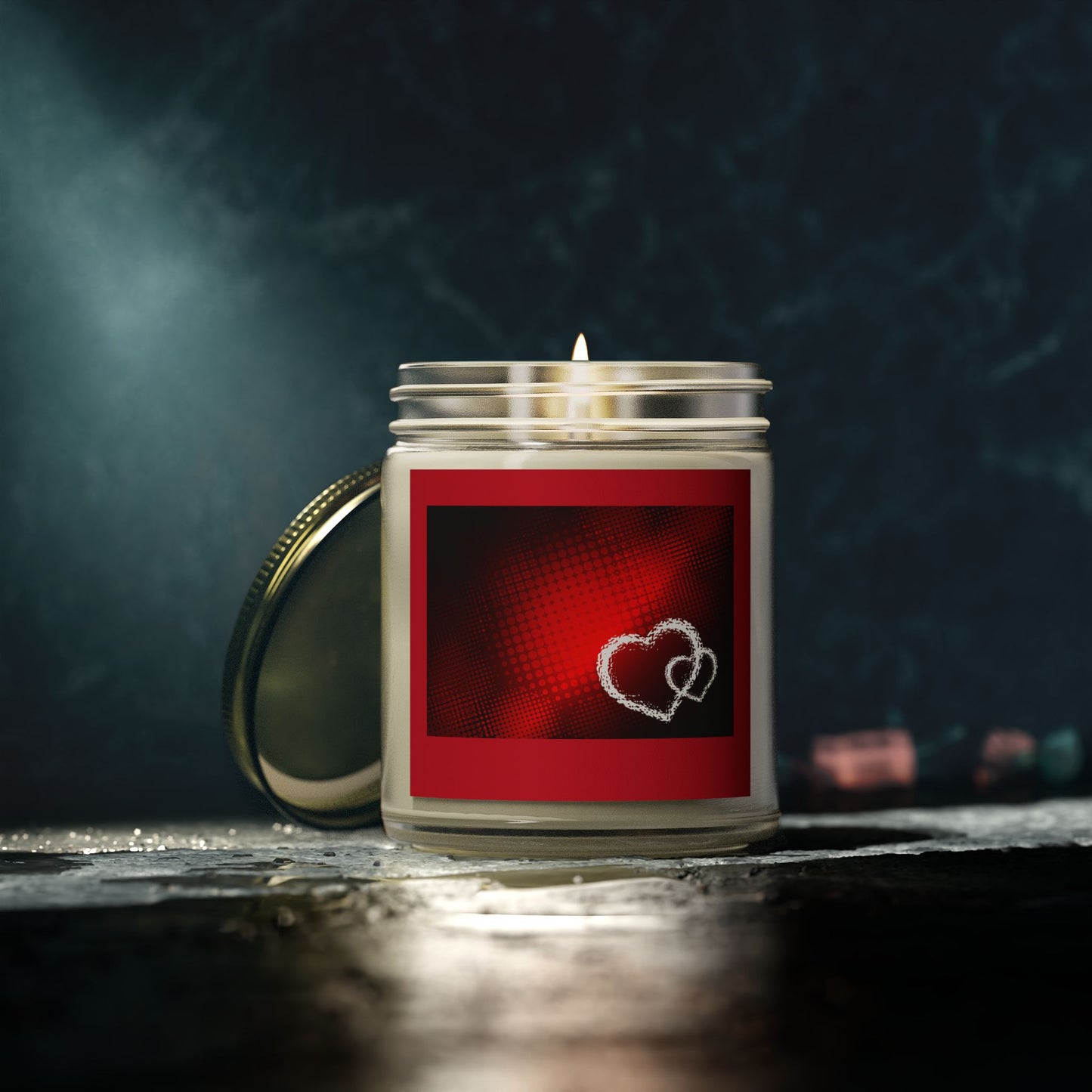 Scented Candles, Coconut Apricot Wax (4oz, 9oz)-DOUBLE LOVE