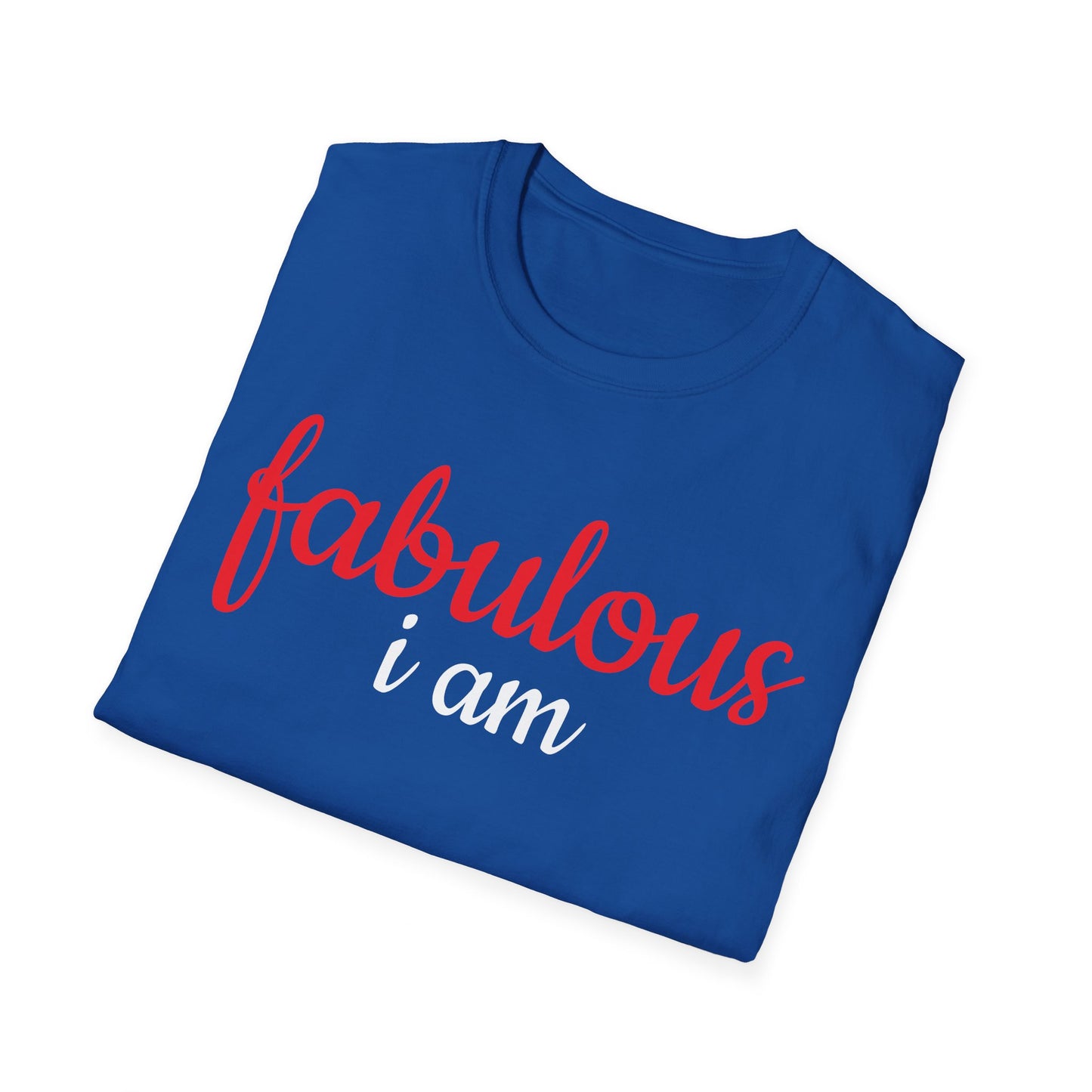 Unisex Softstyle Short Sleeve-fabulous i am