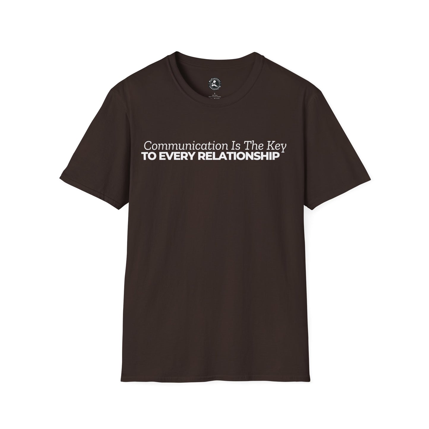 Unisex Softstyle Short Sleeve-Communication Is The Key TO EVERY RELATIONSHIP