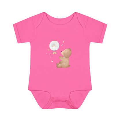 Infant Baby Rib Bodysuit-Bear Bear