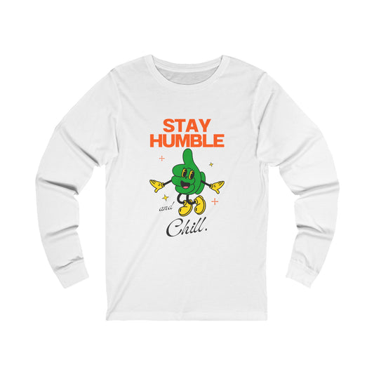 Unisex Jersey Long Sleeve-STAY HUMBLE