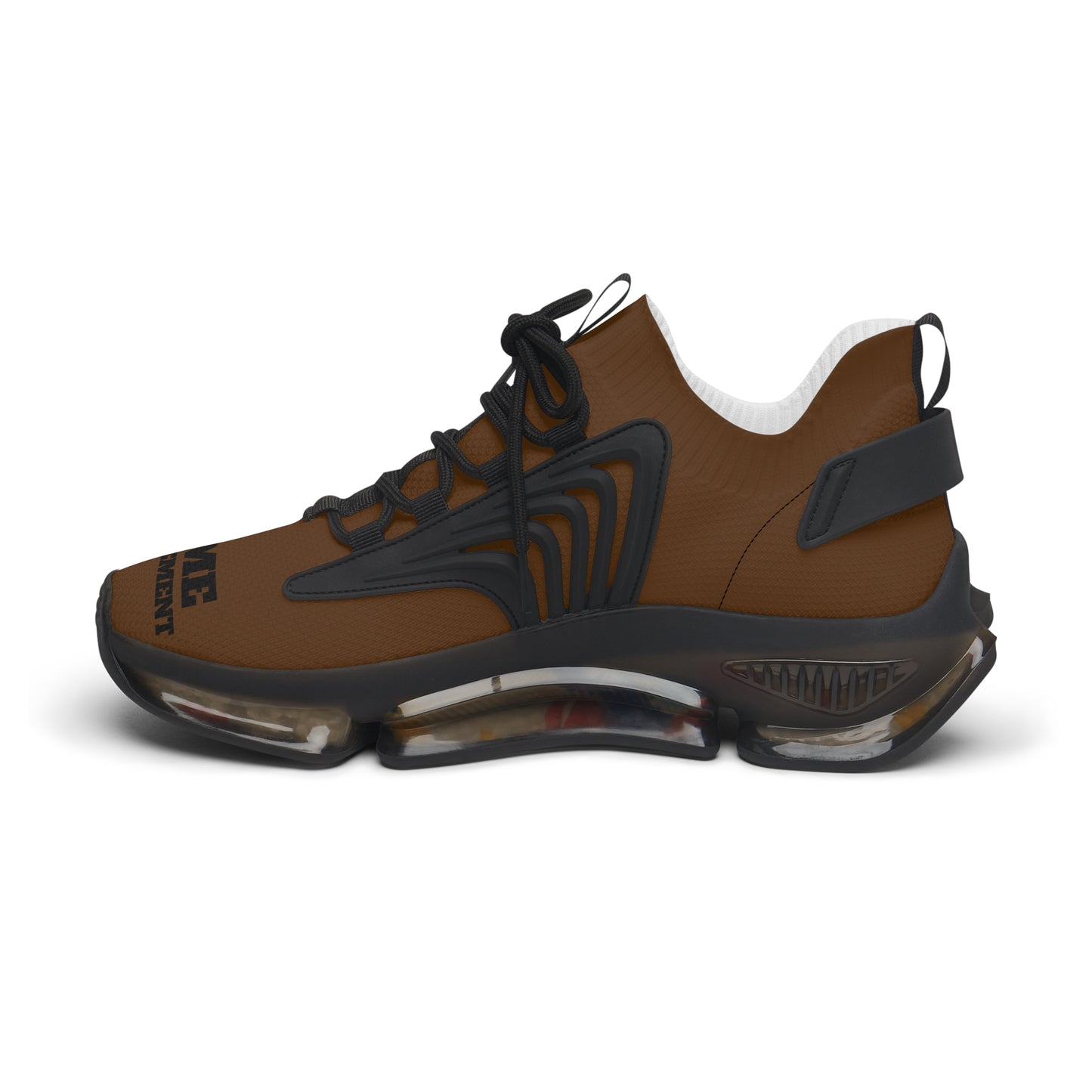 Women's Mesh Sneakers Brown/Black Soles-Sarah's Home Improvement