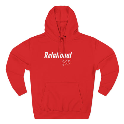 AI MODEL Relational God Hoodie - Faith-Based Christian Pullover