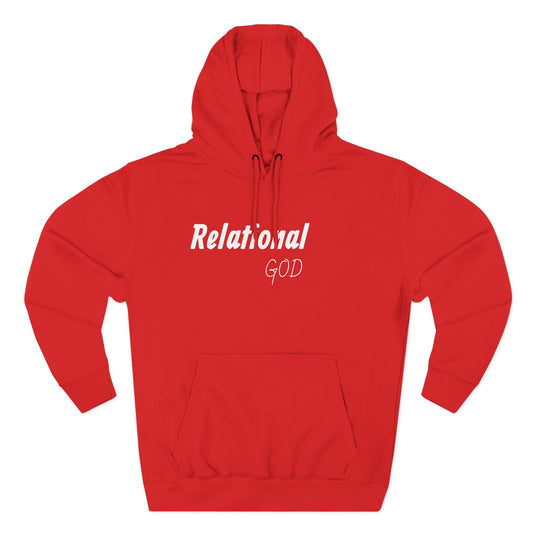 AI MODEL Relational God Hoodie - Faith-Based Christian Pullover