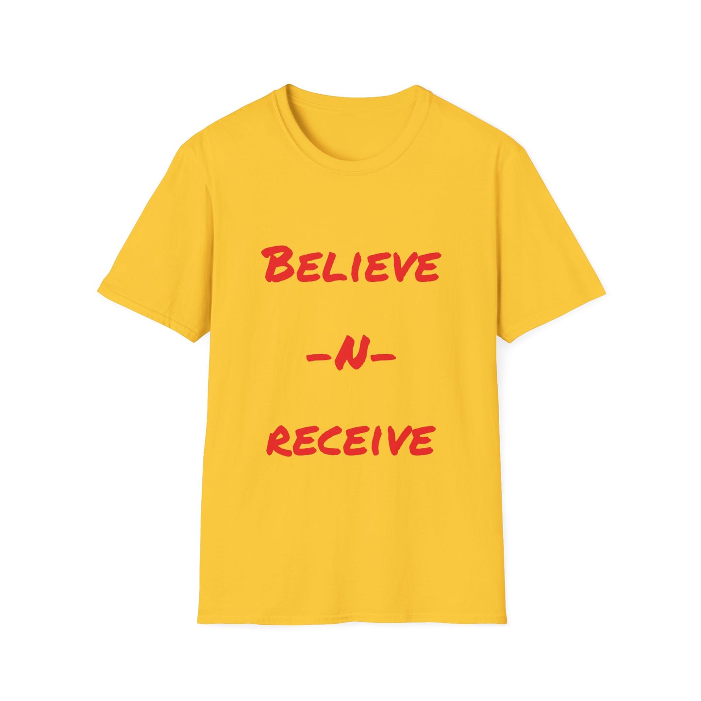 Unisex Softstyle-Believe-N-Receive