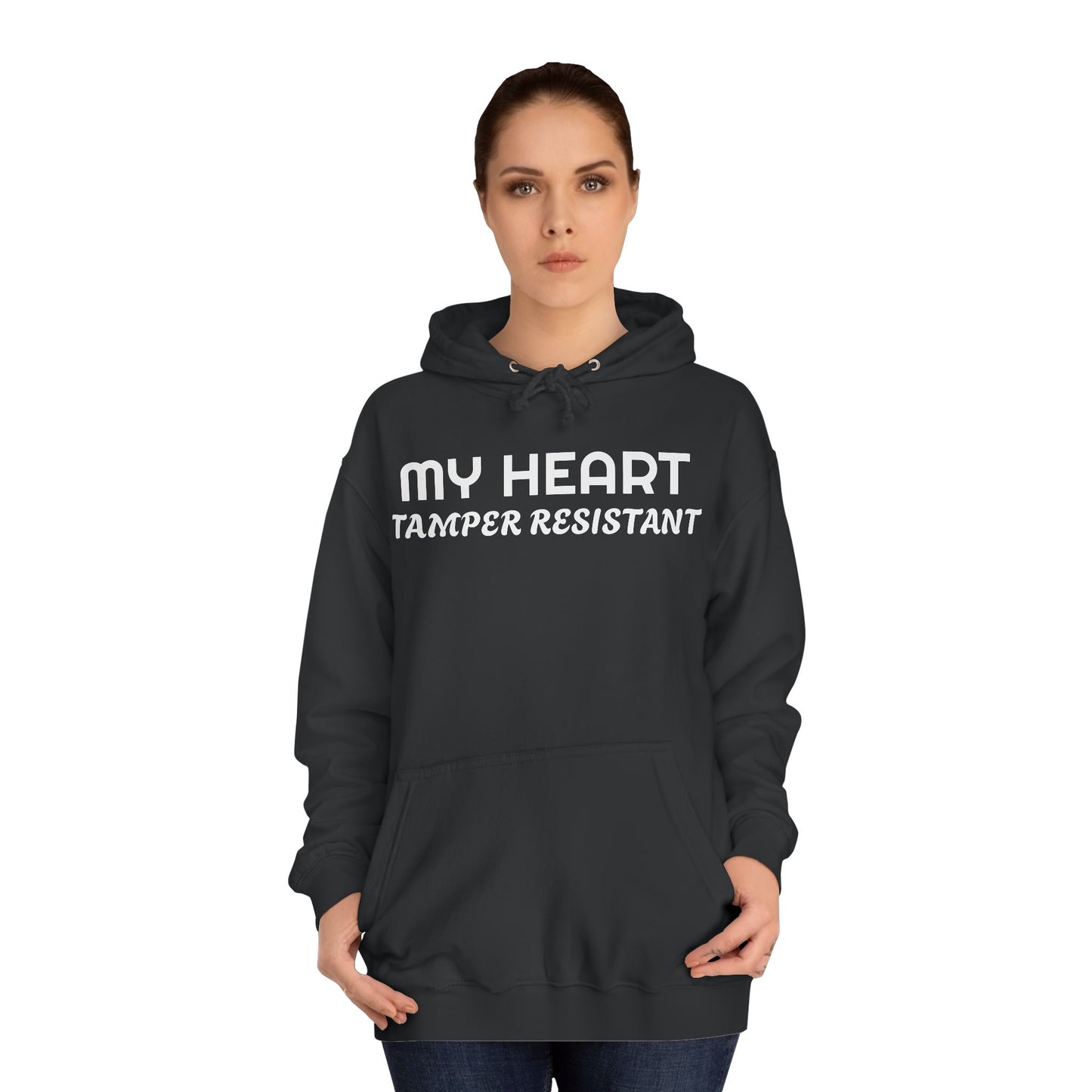 Unisex College Hoodie-MY HEART