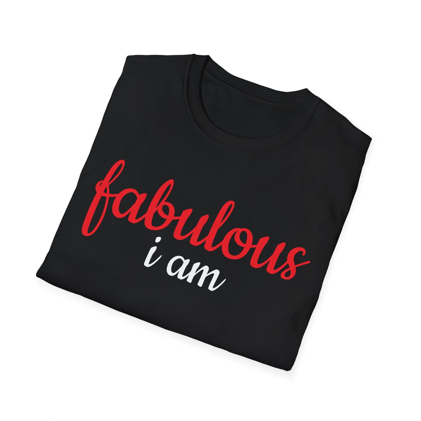 Unisex Softstyle Short Sleeve-fabulous i am