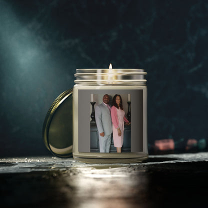 Scented Candles, Coconut Apricot Wax (4oz, 9oz)-COVIN'S CANDLES