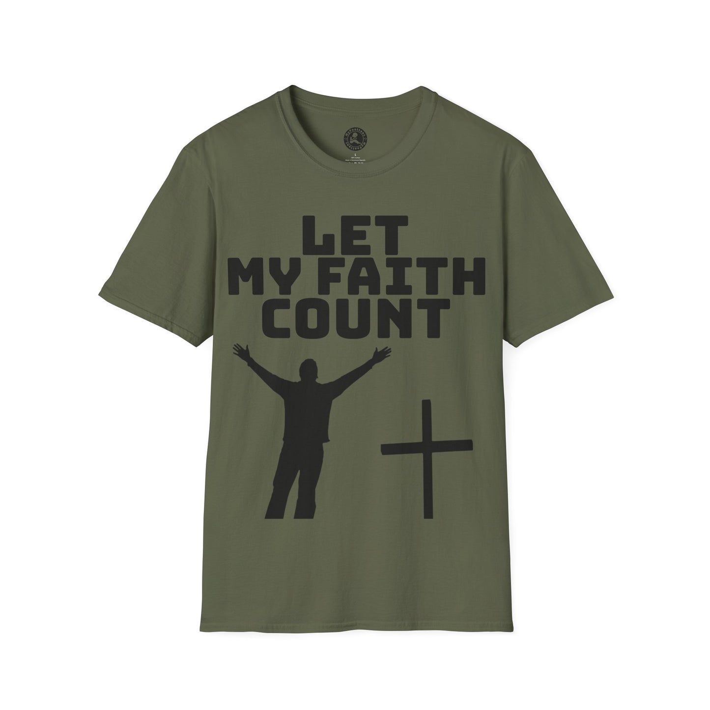 Unisex Softstyle Short Sleeve-Let My Faith Count