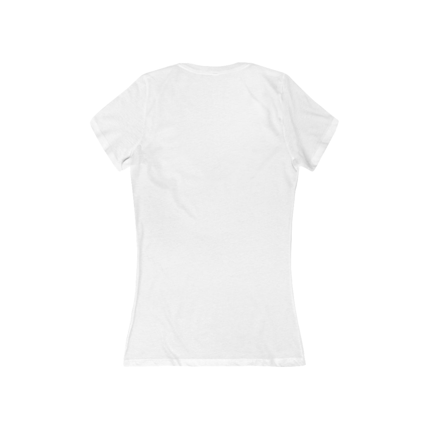 I LOVE ME V-Neck Tee — Women's Casual Romantic Graphic Shirt