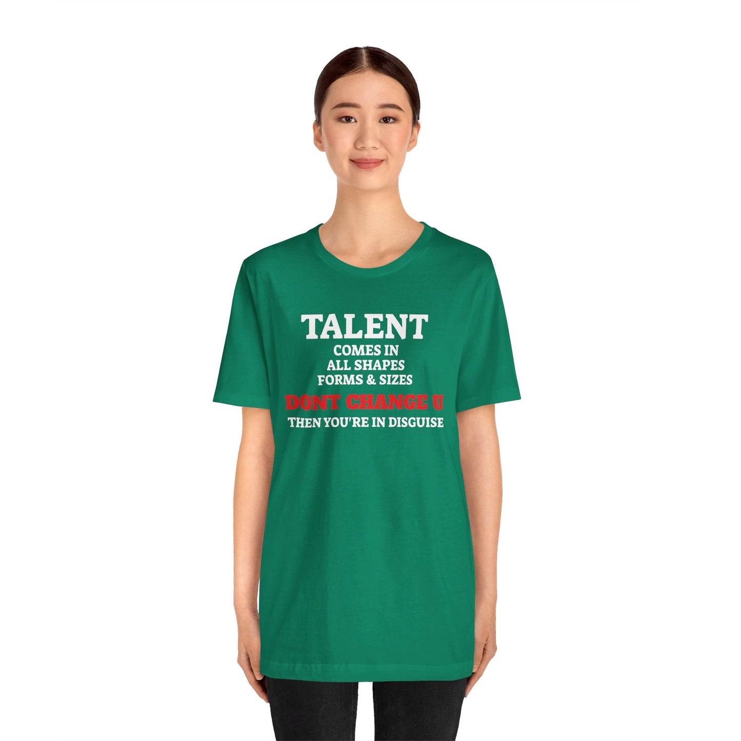 Unisex Jersey Short Sleeve-Talent